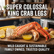 Pure Deep-Sea Excellence: Wild-Caught Red King Crab