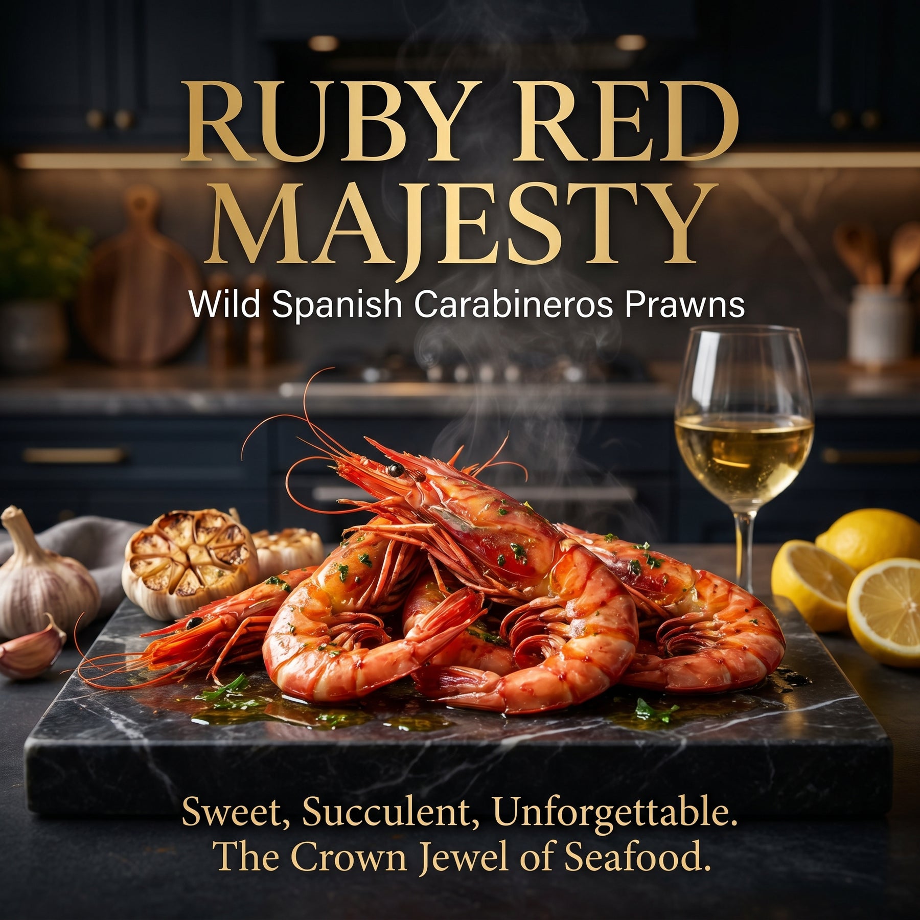 Culinary Alchemy: Sashimi-Grade Cryo-Locked Scarlet Prawns