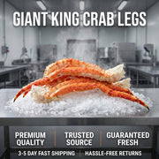 Pure Deep-Sea Excellence: Wild-Caught Red King Crab